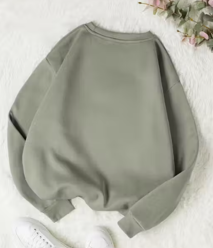 Casual Sweatshirt For Girls Pretty Looks Amazing Vibes