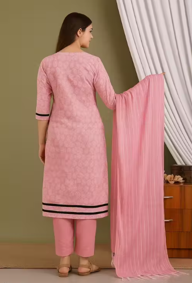 New design kurta for women kurta with pant dupatta set
