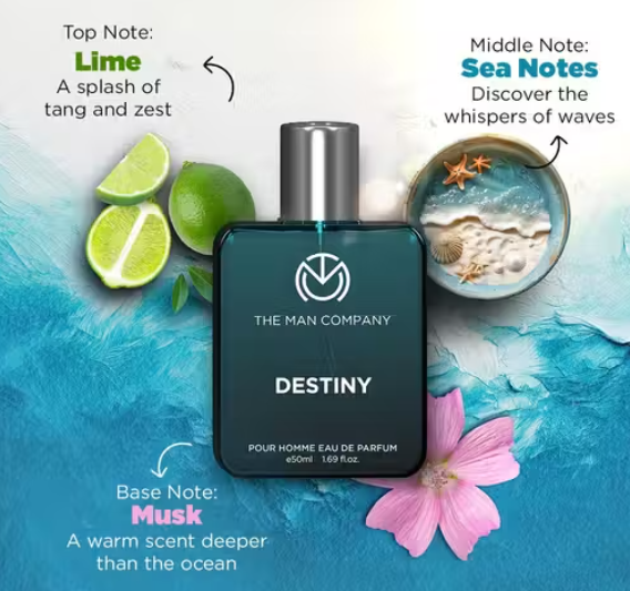 The Man Company Power Trio 50ml x 3 | Premium Long-Lasting Deo Perfume Body Spray | Perfume for Men