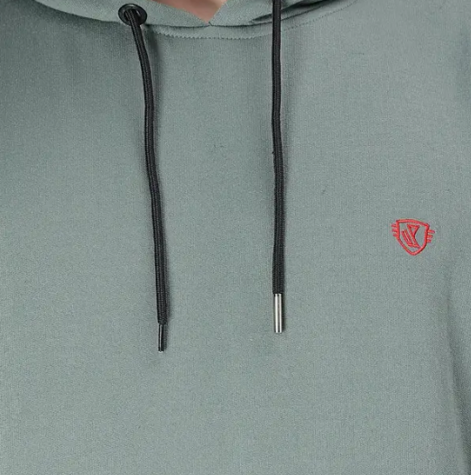 Trendy Men Full Sleeve Solid Hooded Sweatshirt