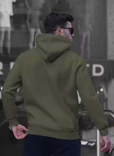 Being Wanted Trendy Hooded Printed Full Sleeve Sweatshirt