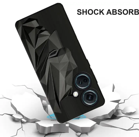 Bonqo Back Cover for OnePlus Nord CE3 5G  (Black, Dual Protection, Silicon, Pack of: 1)