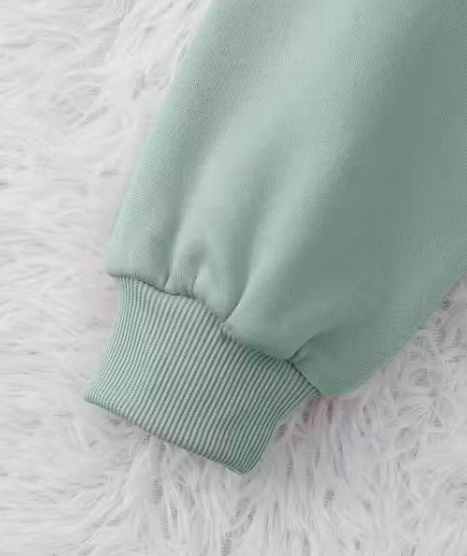 Trendy Graphic Printed Green Sweatshirt for Women | Oversized Winter Wear | Stylish Casual Pullover