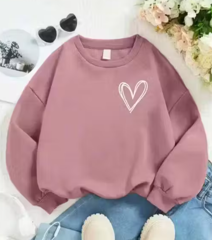 Trendy Printed Sweatshirts For Women Hoodie