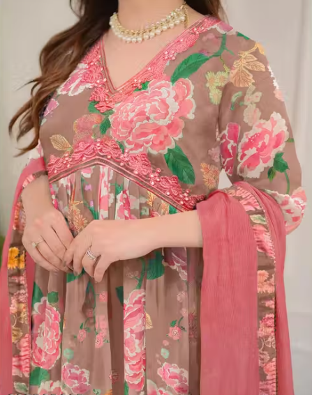 New Pretty woman kurta set with palazzo