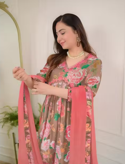 New Pretty woman kurta set with palazzo