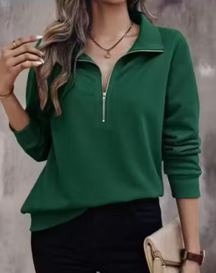 Warm Cotton Blend Round Neck Sweatshirt Trendy Printed Sweatshirt for College & Casual Outings