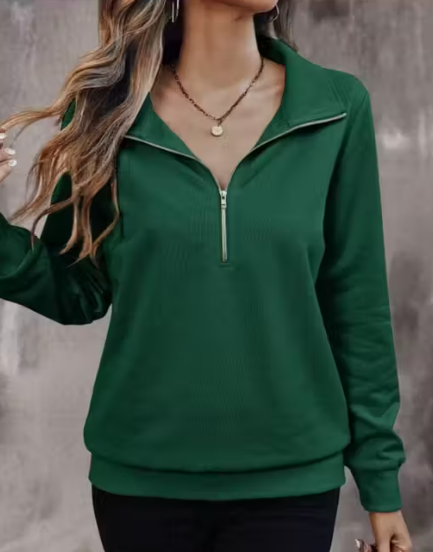 Warm Cotton Blend Round Neck Sweatshirt Trendy Printed Sweatshirt for College & Casual Outings