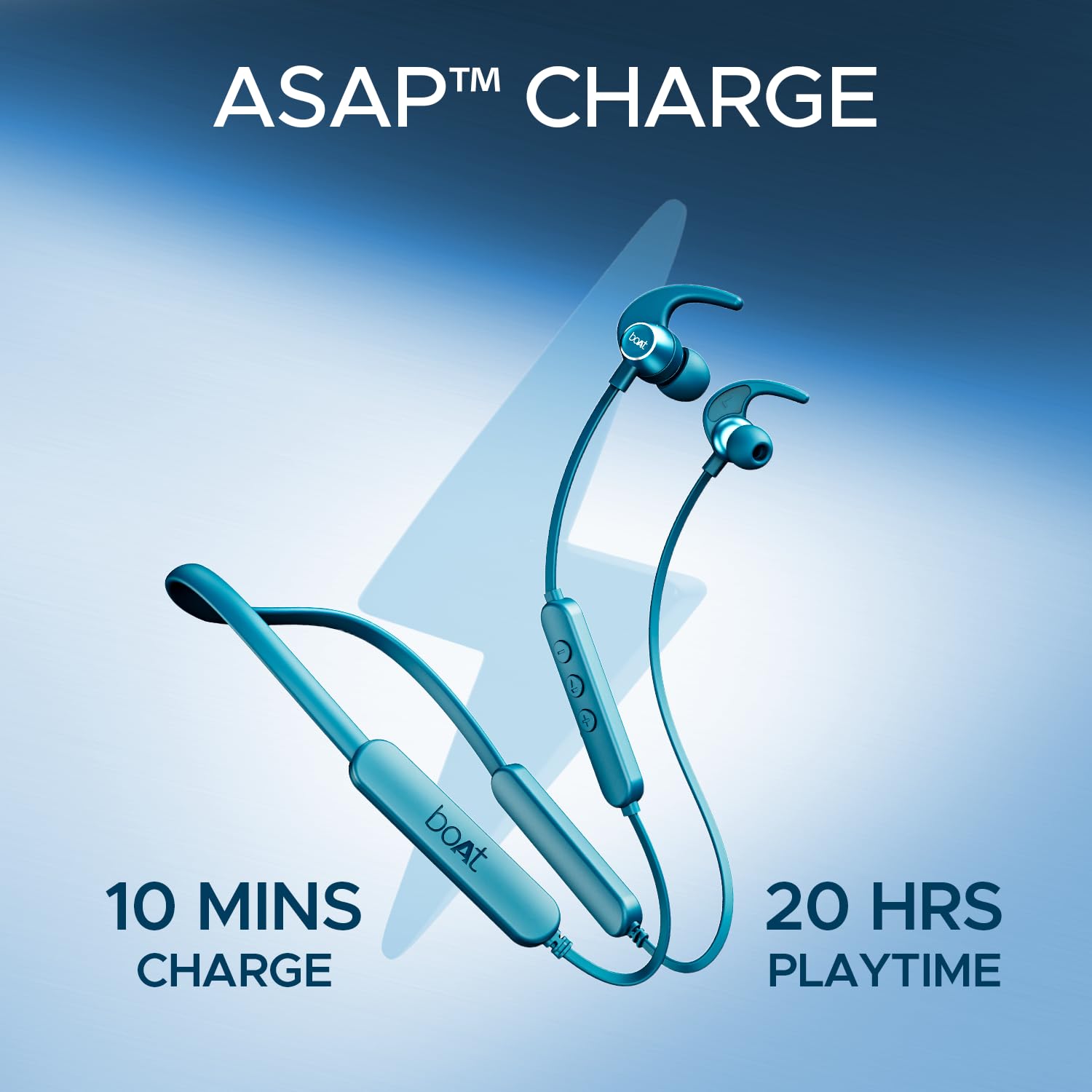 Boat Rockerz 255 Pro+, 60H Battery, Fast Charge, IPX7, Dual Pair,Low Latency,Magnetic Buds, Stream Ad Free Music via App Support, in Ear Bluetooth Neckband, Wireless with Mic Earphones (Teal Grey)