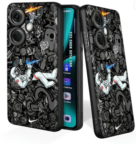 FeelWhiz Back Cover for OnePlus Nord CE 3 5G  (Black)