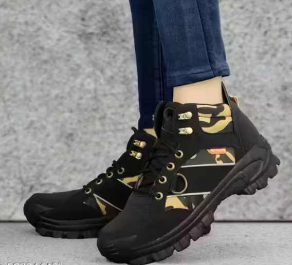 Casual Party Wear Synthetic Leather Boots