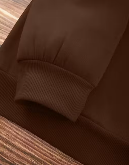 Peace Love Coffee Printed Oversized Sweatshirt for Women | Trendy Winter Wear Casual Pullover