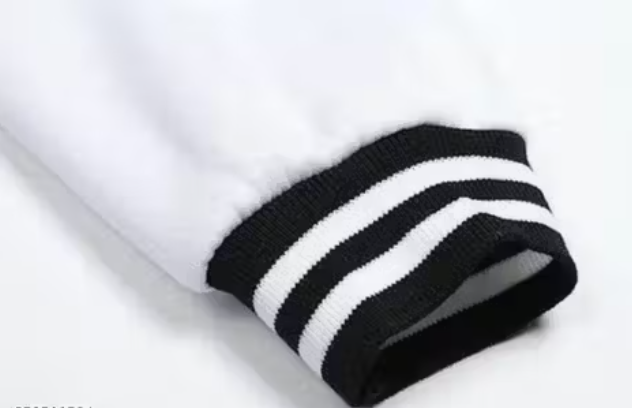 Versity Jacket Black and White