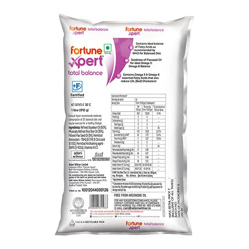 FORTUNE Xpert Total Balance Oil