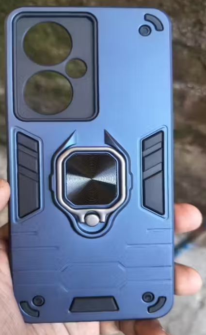 Shock Proof Armour Back Cover for One Plus Nord CE3 lite 5G (Blue)