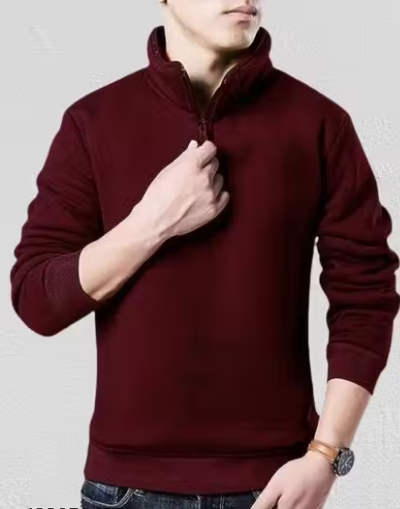 Trendy Full Sleeve 100%fleece Sweatshirts