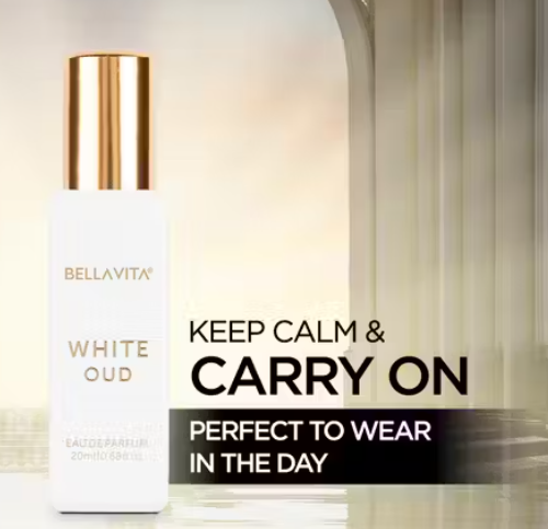 BELLAVITA WHITE OUD perfume & HONEY OUD perfume combo|2X20ML|With Citrus & Woody Notes| Eau de Parfum - 40 ml  (For Men & Women)