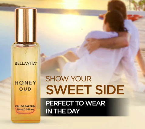 BELLAVITA WHITE OUD perfume & HONEY OUD perfume combo|2X20ML|With Citrus & Woody Notes| Eau de Parfum - 40 ml  (For Men & Women)