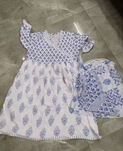ANARKALI KURTI WITH DUPATTA