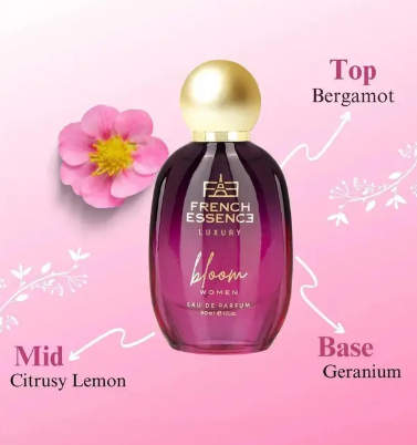 FRENCH ESSENCE Luxury Bloom Scent With Long Lasting Fragrance For Ladies Eau de Parfum - 30 ml  (For Women)