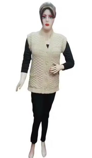 Women Cardigans Sweater Sleevless