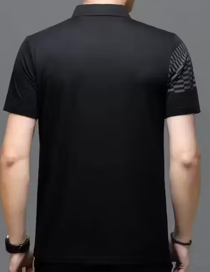 Men's Regualr Fit Cotton Blend Half Sleeve Polo T-Shirt