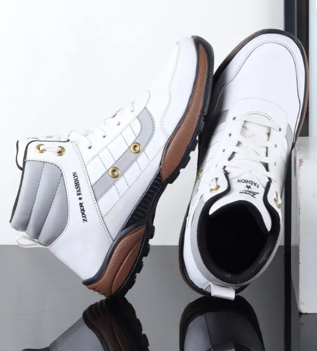 Trendy Chunky Classic Fashion Casual Sneakers Boot /Casual Funky Sneaker For Boy High Tops For Men