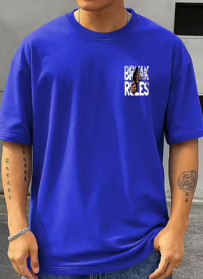 Free Style Oversized Men Tshirt|Men Printed Round neck Tshirt|Men Graphic print Tshirt|Men Oversize Tshirt