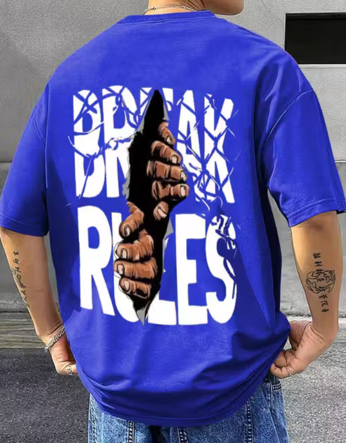 Free Style Oversized Men Tshirt|Men Printed Round neck Tshirt|Men Graphic print Tshirt|Men Oversize Tshirt