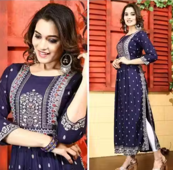 Women Straight Printed Kurti