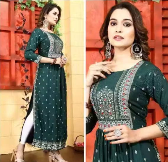 Women Straight Printed Kurti