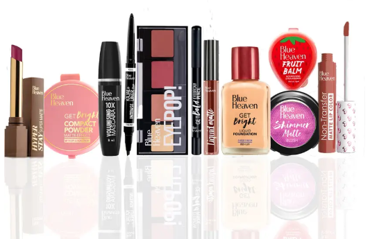 BLUE HEAVEN Bridal Makeup kit for women 38.4g + 49.35 ml  (Pack of 11)