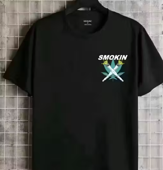 BLACK MEN TRENDY AND STYLISH PRINTED COTTON BLEND OVERSIZED SHIRTS FOR MEN COMFORTABLE AND STYLISH DESIGN