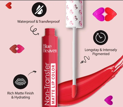 BLUE HEAVEN Bridal Makeup kit for women 38.4g + 49.35 ml  (Pack of 11)