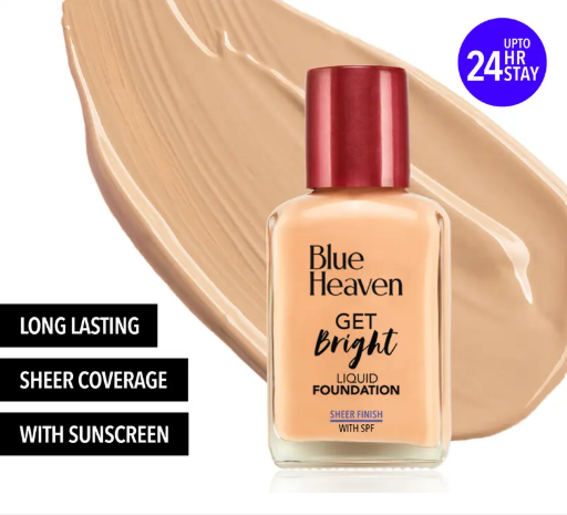 BLUE HEAVEN Bridal Makeup kit for women 38.4g + 49.35 ml  (Pack of 11)