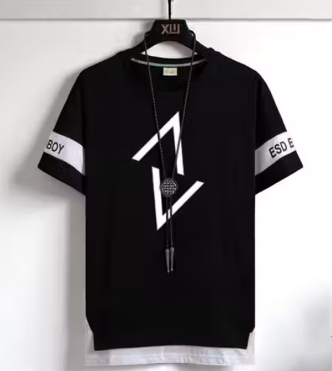 STYLISH MENS HALF SLEEVES T SHIRT