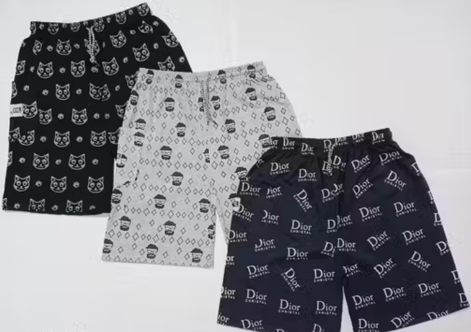 Cotton Shots for Men Pack of 3 (Blue, Black and White)