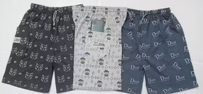 Cotton Shots for Men Pack of 3 (Blue, Black and White)