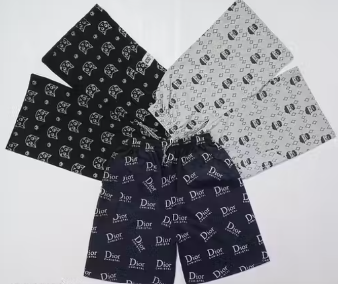 Cotton Shots for Men Pack of 3 (Blue, Black and White)