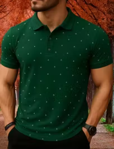 Men Casual Collar T-shirt | Men Trendy Polo T-shirt