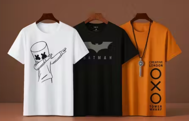 Trending Round Neck Funky T-Shirt (Pack Of 3)