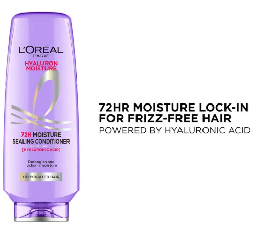 L'Oréal Paris Hyaluron Moisture 72H Moisture Sealing Conditioner| For Dry & Dull Hair  (340 ml)
