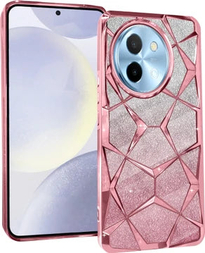 Zig Zag Back Cover for Vivo T3x 5G  (Blue, Shock Proof, Pack of: 1)